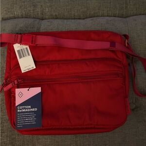 Vera Bradley Vibrant Red Crossbody Bag